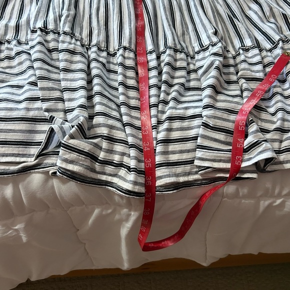 Ralph Lauren Tiered Maxi Skirt Women's XL Striped - Picture 6 of 8